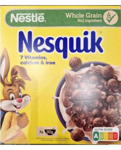 Зърнена закуска Nestle - Nesquik, 225 g - 1