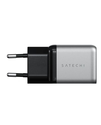 Зарядно устройство Satechi - Wall Charger, USB-C, 30W, сиво - 4