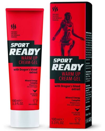 Warm Up Cream-Gel Загряващ крем-гел, 100 ml, Sport Ready - 1