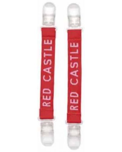 Закопчалки Red Castle - Crococlips, 2 броя, Червени