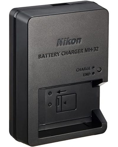 Зарядно устройство Nikon - MH-32, за батерия EN-EL25, черно - 1