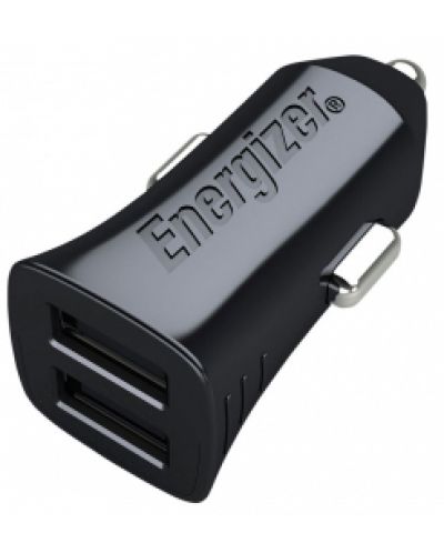 Зарядно за кола Energizer - D12, USB-A, 12W, черно - 1