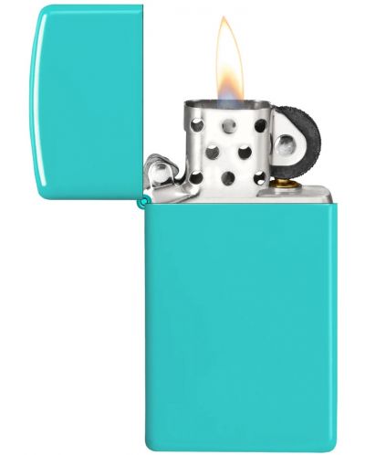 Запалка Zippo Slim - Flat Turquoise - 3
