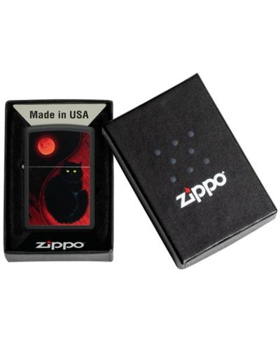 Запалка Zippo - Black Cat Design - 4