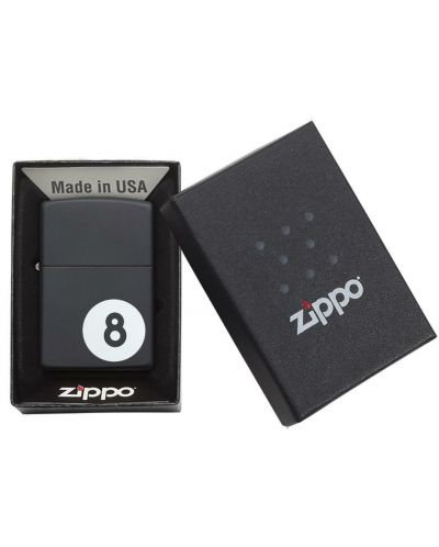 Запалка Zippo - 8 ball, матирана - 3