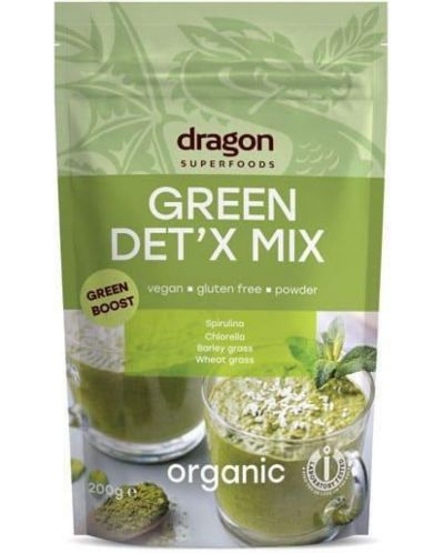 Зелен детокс микс, 200 g, Dragon Superfoods - 1