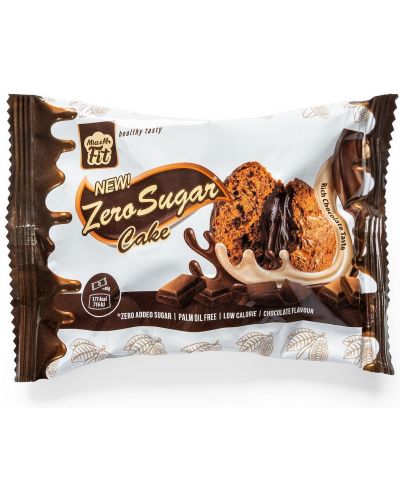 Zero Sugar Cake Кексче с шоколад, 40 g, Miss & Mr Fit - 1