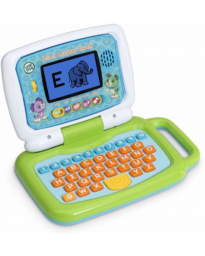 Образователна играчка Vtech - Лаптоп 2 в 1, зелен - 2