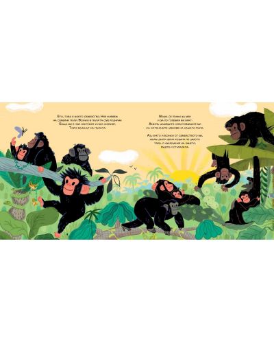 Животните и техните семейства: Малкото шимпанзе - 3