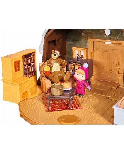 Зимна къща на мечока Simba Toys - Маша и мечока - 3