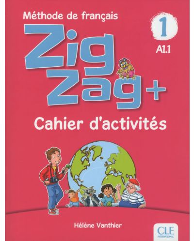 ZigZag 1 +, учебна тетрадка по френски език за 2. клас - 1