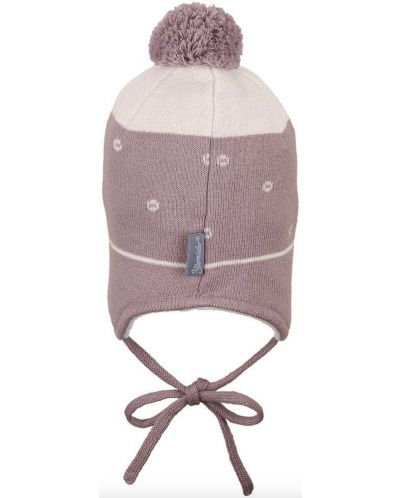 Зимна бебешка шапка Sterntaler - С еленче, 45 cm, 6-9 месеца - 3
