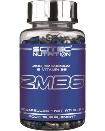 ZMB6, 60 капсули, Scitec Nutrition - 1