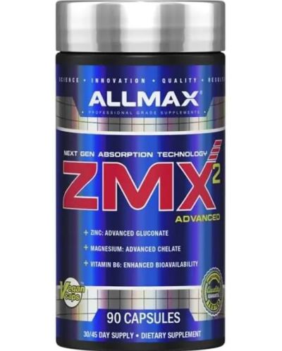 ZMX Advanced, 90 капсули, AllMax Nutrition - 1