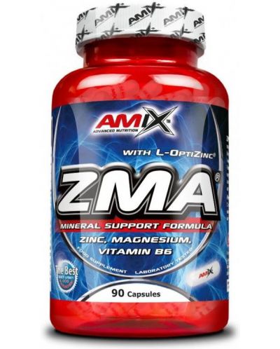 ZMA, 90 капсули, Amix - 1