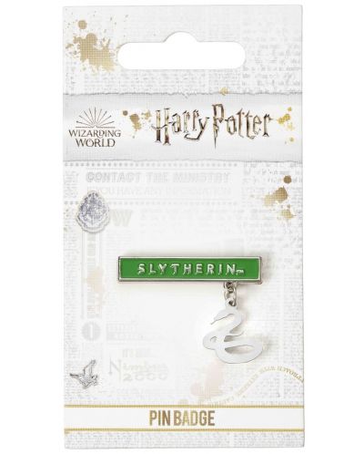 Значка The Carat Shop Movies: Harry Potter - Slytherin Plaque - 3