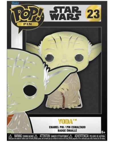 Значка Funko POP! Movies: Star Wars - Yoda #23 - 4