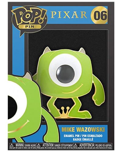 Значка Funko POP! Disney: Monster's Inc - Mike Wazowski #06 - 3