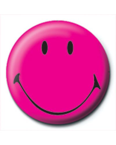 Значка Pyramid - Smiley (Pink)