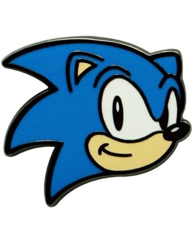 Значка ABYstyle Games: Sonic the Hedgehog - Sonic's head - 1