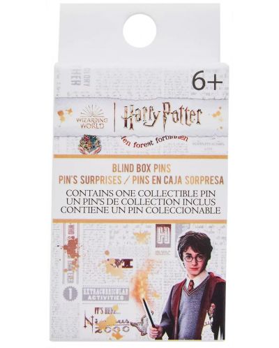 Значка Loungefly Movies: Harry Potter - Stained Glass Blind Box - 2