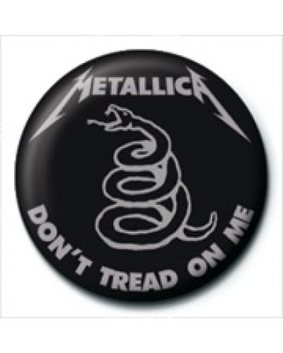 Значка Pyramid -  Metallica (Don't Tread On Me) - 1