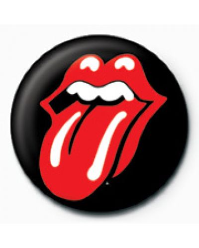 Значка Pyramid - Rolling Stones (Lips)