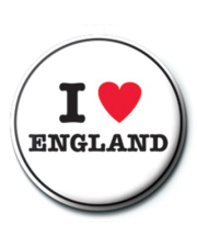 Значка Pyramid - I Love England