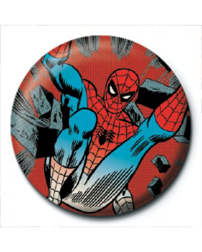 Значка Pyramid - Marvel Retro (Spider-Man Brick)