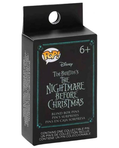 Значка Loungefly Disney: The Nightmare Before Christmas - Frank Gingerbread (асортимент) - 3