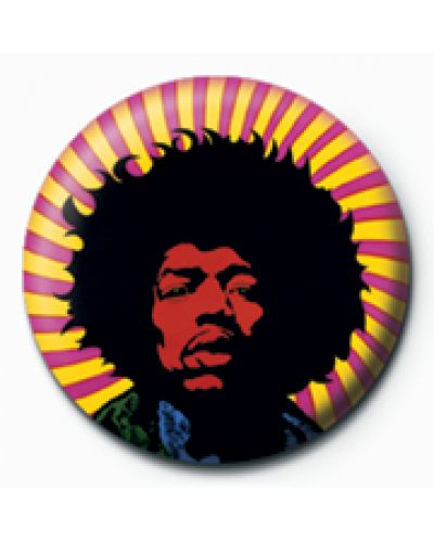 Значка Pyramid - Jimi Hendrix (Psychedelic)