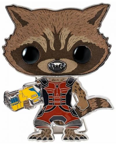 Значка Funko POP! Marvel: Guardians of the Galaxy - Rocket #10 - 1