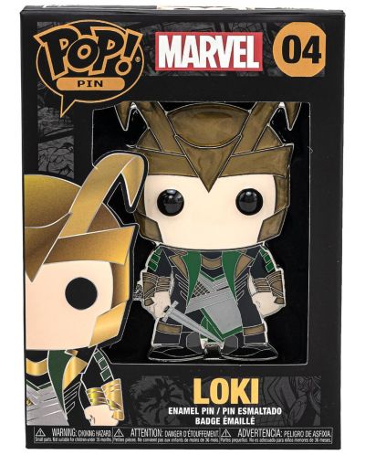 Значка Funko POP! Marvel: Avengers - Loki #04 - 3