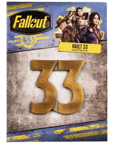 Значка DEVPlus Games: Fallout - Vault 33 - 3