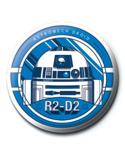 Значка Pyramid -  Star Wars (R2-D2) - 1