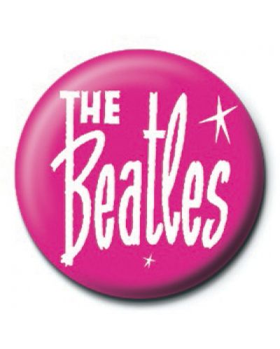 Значка Pyramid Music: The Beatles - Pink Logo