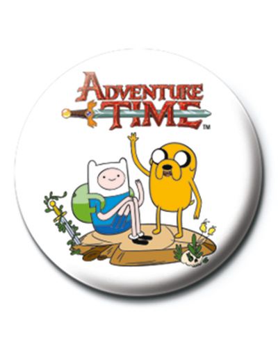 Значка Pyramid -  Adventure TIme - Finn and Jake - 1