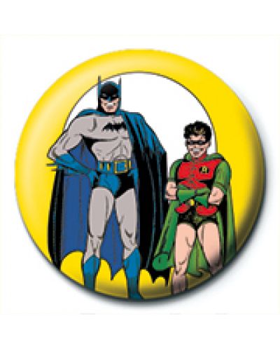 Значка Pyramid - Batman and Robin (Yellow)