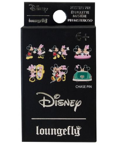Значка Loungefly Disney: Mickey Mouse - Date Night (асортимент) - 2