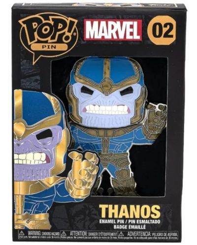 Значка Funko POP! Marvel: Guardians of the Galaxy - Thanos #02 - 3