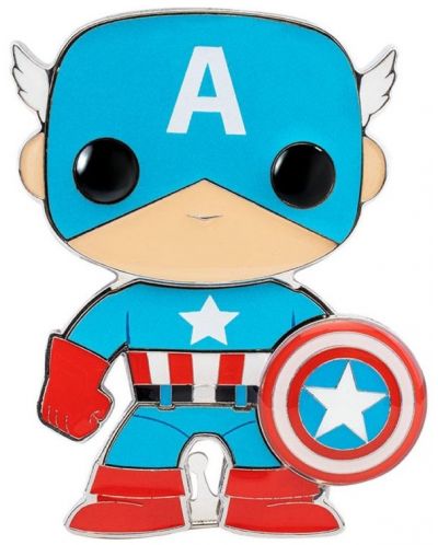Значка Funko POP! Marvel: Avengers - Captain America #07 - 1