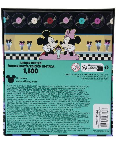 Значка Loungefly Disney: Mickey Mouse - Date Night Drive-In - 5