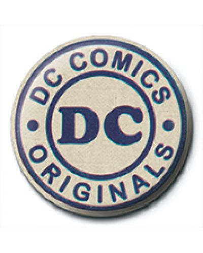 Значка Pyramid DC Comics: DC Originals - Logo