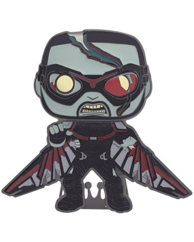 Значка Funko POP! Marvel: What If…? - Zombie Falcon (Glows in the Dark) #19 - 1