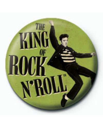 Значка Pyramid -  Elvis Presley (King of Rock n Roll) - 1