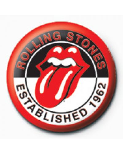 Значка Pyramid Music: The Rolling Stones - Established 1962
