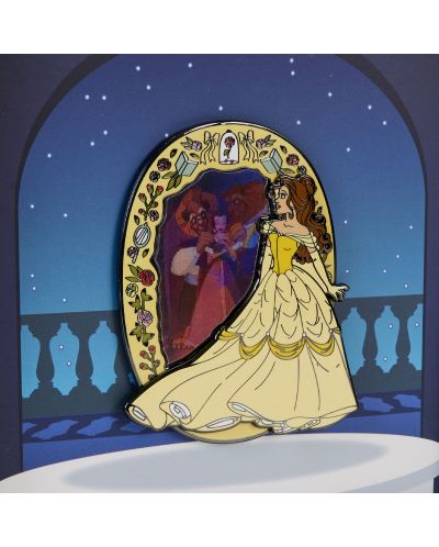 Значка Loungefly Disney: Beauty & The Beast - Belle - 3