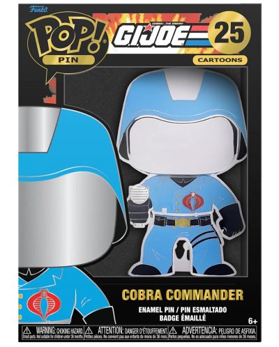Значка Funko POP! Retro Toys: G.I. Joe - Cobra Commander #25 - 3