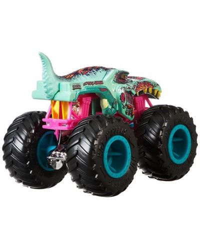 Детска играчка Hot Wheels Monster Trucks - Голямо бъги, Zombie Wrex - 3