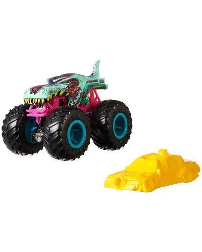 Детска играчка Hot Wheels Monster Trucks - Голямо бъги, Zombie Wrex - 4
